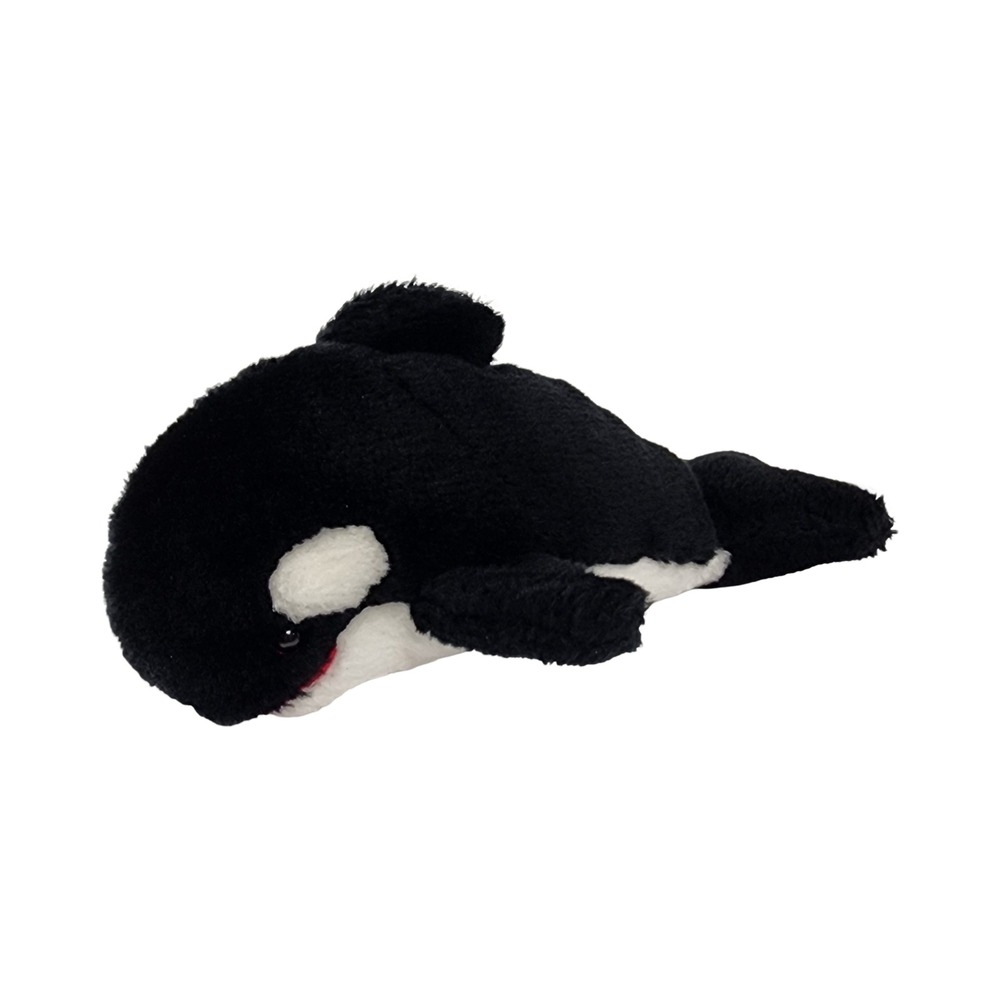 SeaWorld Shamu Orca Plush Vintage 10 Inch Killer Whale Stuffed‎ Animal